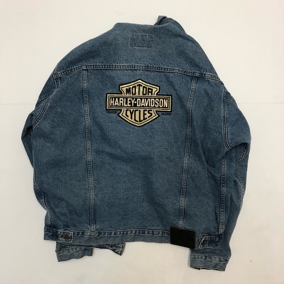 Vintage Harley-Davidson Denim Jacket - Picture 5 of 7